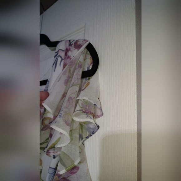 New York and Company High Low Wrap Dress - Picture 5 of 12